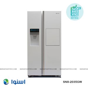 فیلتر یخچال فریزر ساید بای ساید اسنوا سری هایپر مدل SN8-2035GW