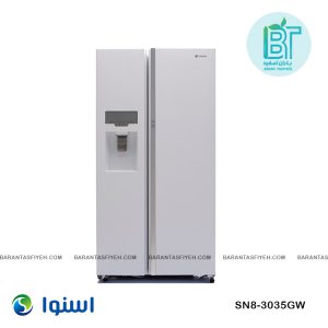 فیلتر یخچال فریزر ساید بای ساید اسنوا سری گالری مدل SN8-3035GW